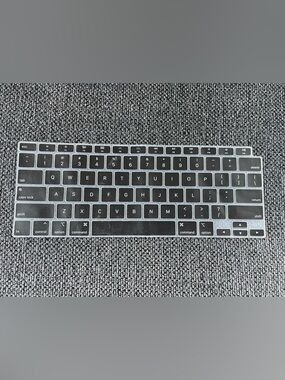 Black Silicone Keyboard Cover for MacBook - Compatible Protection